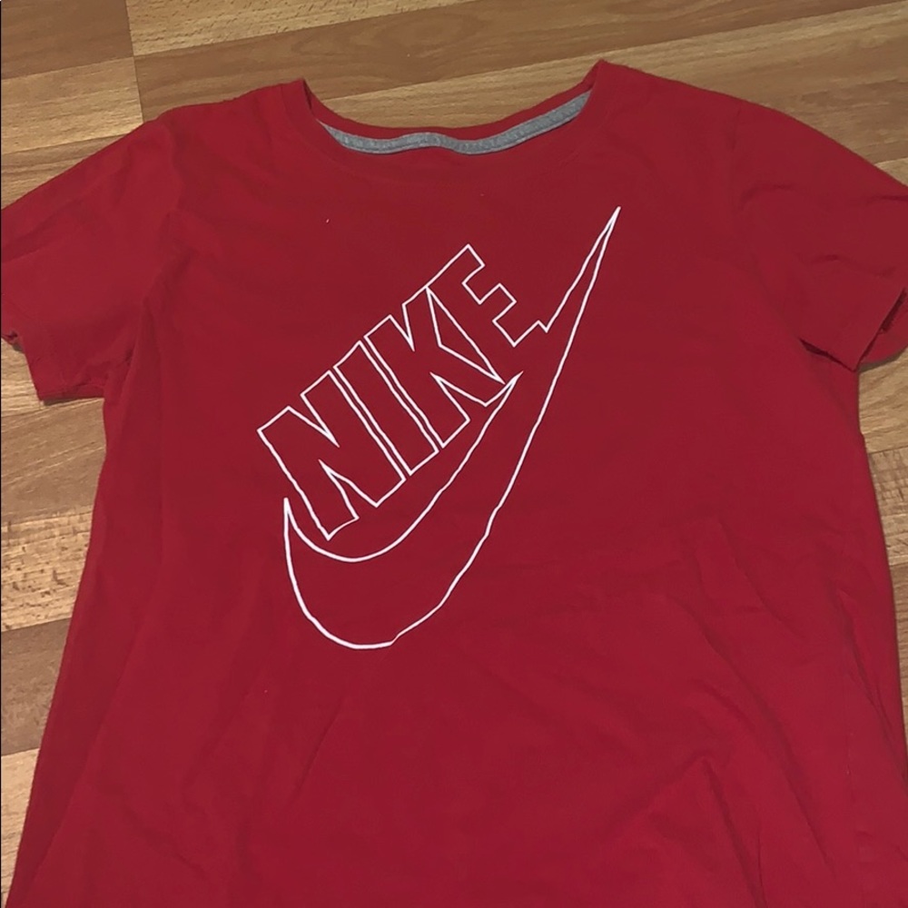 Red Nike Shirt